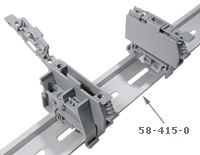 Aluminim DIN Rail 35 x 7.5 mm - 1 meter long