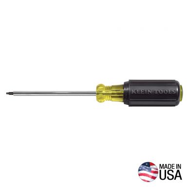 Screwdriver Cushion-Grip, 4" Round Shank, Square Recess #2
