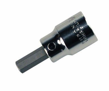 Hex Metric Bit Socket 1/4 Sq Drive 2.5mm