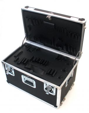 788THG-XGHXEH GUARDSMAN ATA TOOL CASE WITH WHEELS AND TELESCOPING HANDLE COLOR GRAY