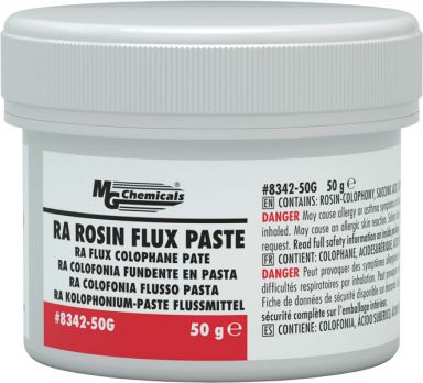 8342-50G - Premium Grade RA Rosin Flux Paste 50G Jar