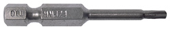 Security Tee-Star T9 - 1 15/16" x 1/4" Security Tee-Star Power & Screwdriver