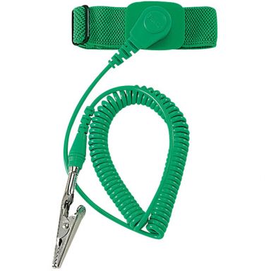 ESD  Wrist Strap - Adjustable Elastic - 10'