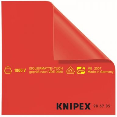 986705 Rubber Mat 20" x 20",  1000V Insulated