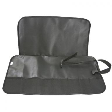 9KC31200003 7 Piece Black Tool Roll Up, Empty