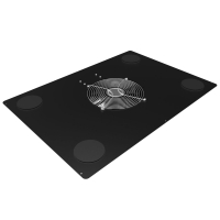 Cutout Cabinet Fan Top 4x4"