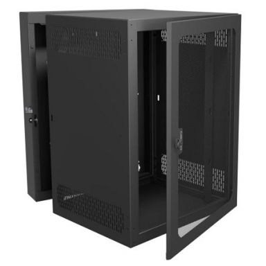 3' DATA WALL CAB VENTD DR, 26D, 10-32 RAIL