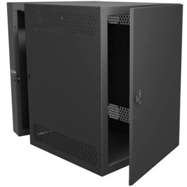 3' DATA WALL CAB SOLID DR, 32D, 10-32 RAIL
