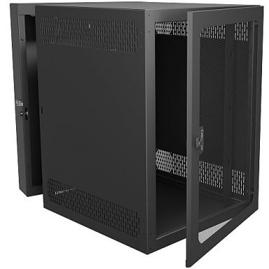 3' DATA WALL CAB VENTD DR, 32D, 10-32 RAIL