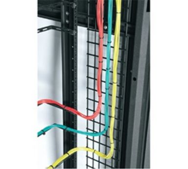 42 SPACE VERTICAL WIRE GRID LACE, 6" W