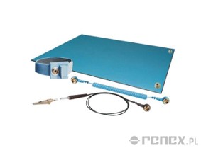 1200 x 600 Antistatic Mat with Wriststrap/Cord Kit  1200mm x 600mm (47.25" x 23.50")