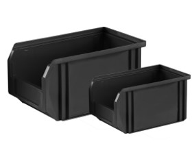 ESD Container (1L)  95mm x 160mm x 75mm (3.75" x 6.25" x 3.00")