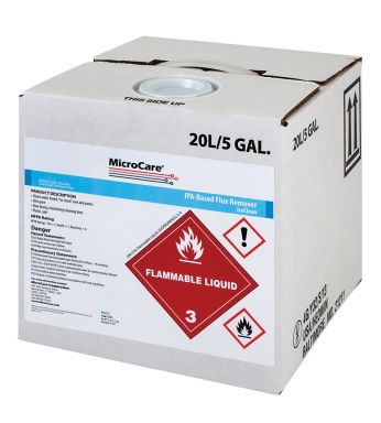 IPA-Based Flux Remover- IsoClean  1-gallon - 3.9L mini-cubitainer