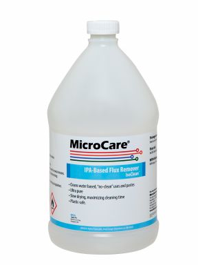 IPA-Based Flux Remover- IsoClean  1-gallon - 3.9L plastic bottle