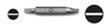 BIT-F4-6 - CT-1000 Bit - Slotted 4mm, 6mm