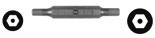 BIT-SHEX1/8 - CT-1100 Bit - Security Hex 1/8"