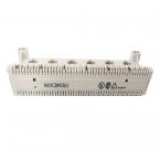 BIX 6-Port RJ45 Jack to BIX Strip (AX 100798)