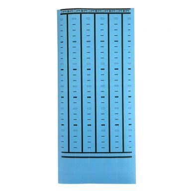 BIX ID Labels For BIX Strip - Blue