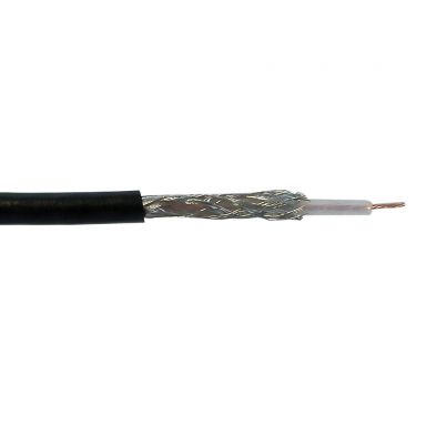 RG174 BC 26 awg Bulk Cable, 90% TC Braid CMR - 1000 ft