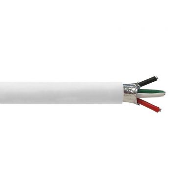 USB Cable - 1Pr 28 awg + 2C 24 awg, 4.5 mm OD - 1000 ft - White