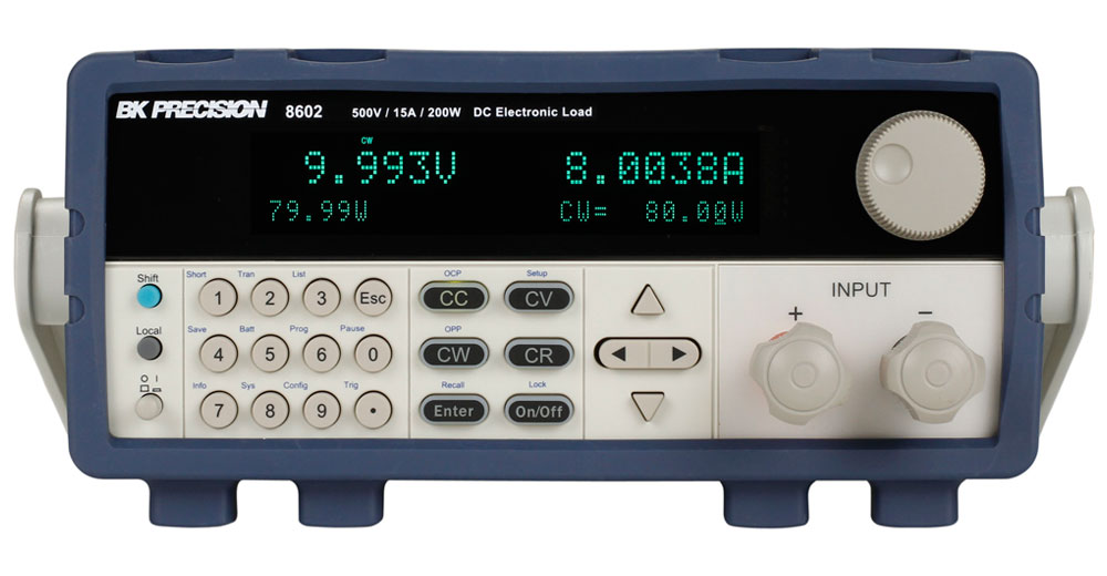 Coriant 8602 Router accessotronik.com: 8602 - 500V/15A 200W DC Electronic Load