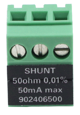 20mA / 50 Ohm Shunt For DAS240-BAT & DAS220-BAT