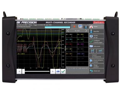 Portable 10-Channel Data Recorder with Battery