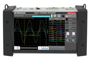 Portable Multi-Channel Data Recorder with Battery