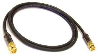 RG6 Composite BNC Cable Male to Male PlenumRated CMP - 100 ft