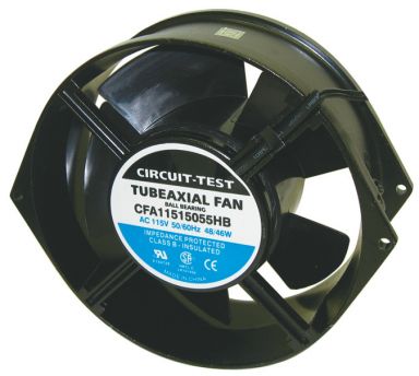 CFA11515055HB - Fan 115VAC, 150mm x 55mm, 230 CFM, Ball bearing