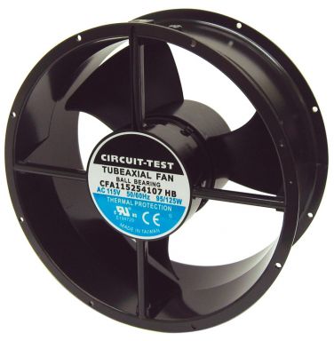 CFA115254107HB - Fan 115VAC, 254mm x 107mm, 850 CFM, Ball bearing