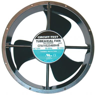 CFA11525489HB - Fan 115VAC, 254mm x 89mm, 550 CFM, Ball bearing