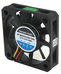 CFA124010MS - Fan 12VDC, 40mm x 10mm, 6.5 CFM, Sleeve Bearing