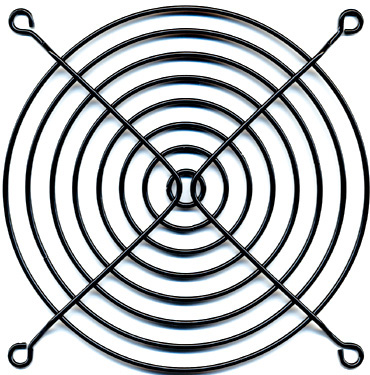 CFG-120MB - 120mm Metal Fan Finger Guard - Black