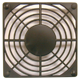 CFG-80P - 80mm Plastic Fan Finger Guard with mounting posts