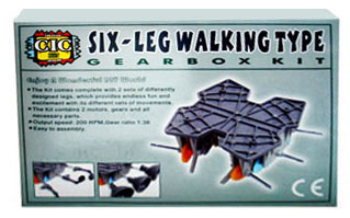 CKG-135 - Gearbox Kit - Six-Legged Walker Kit