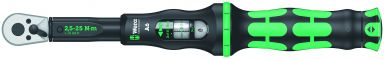 Click-Torque  A 6 torque wrench with reversible ratchet, 2.5-25 Nm, 1/4" X 2.5-25 NM