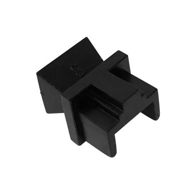 RJ45 Female Port Dust Cap -Black - Pack of 100