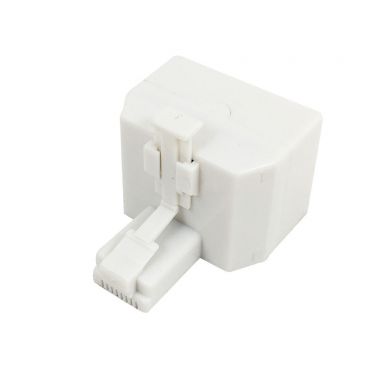 RJ45 Tee Adapter (2X RJ45 Female, 1X RJ45 Male)