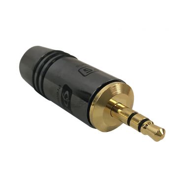 Premium 3.5 mm Stereo Male Solder Connector - Zinc