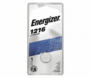 ECR1216 - Energizer 1216 Lithium Coin - Pack of 1