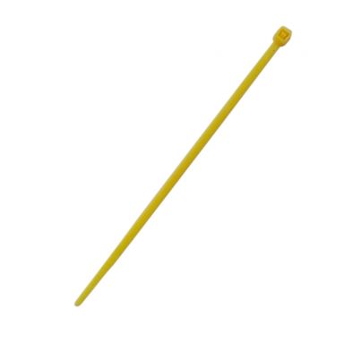 Cable Tie - Nylon 66 - 4 Inch- Yellow - 100/Pack