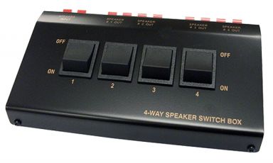 CVS904A - 4-Way Speaker Switch