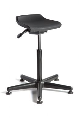 Ergo Deluxe Sit Stand; Black Nylon Base