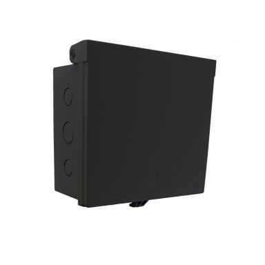 Enclosure Box 7" X 8" X 3.5", Indoor/Outdoor Non-Metallic, Nema 3R Rated - Black