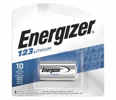 Energizer 123 Lithium Battery - Pack of 1