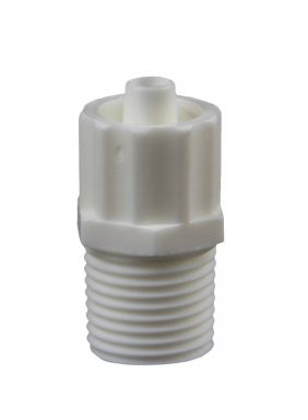 F-18FTLL-1 - Female Luer Thread Style w/ 7/16" Hex to 1/8-27 NPT