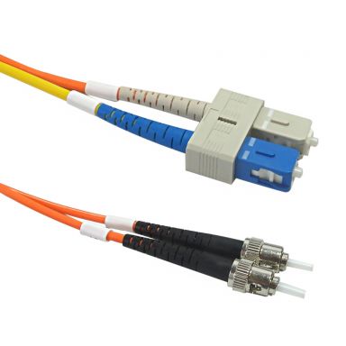 Mode Conditioning Cable 62.5Micron - 3 mm Jacket LSZH ST to SC off-Set - 3 ft (1m)