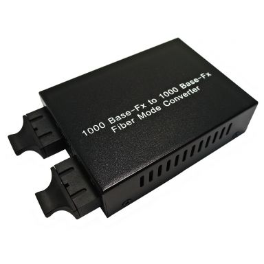 10/100/1000 Multimode to Singlemode Converter - 20Km -Bi-Directional SC (1310Nm)