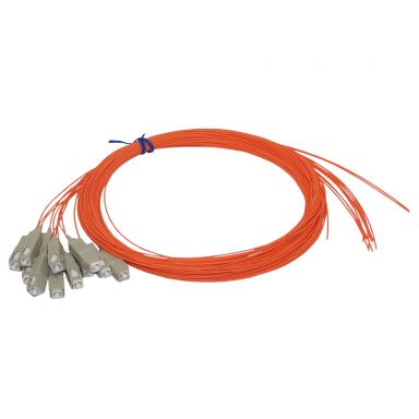 3M SC/PC 12-Fiber OM1 Multimode Simplex 62.5 Micron- 900UM Pigtail - Orange